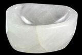 Polished Quartz Bowl - Madagascar #122530-2